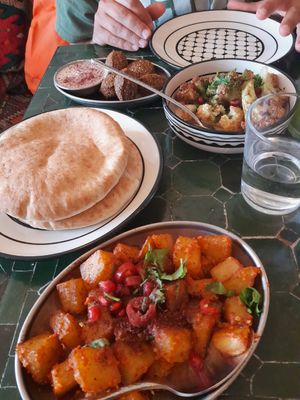 Mezze at Gaza Grill Kødbyen in Copenhagen