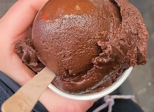 Chocolate sorbet   at Gelato Messina in Haymarket