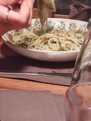 Ajo ojo e peperoncino at Osteria Grandma in Rome