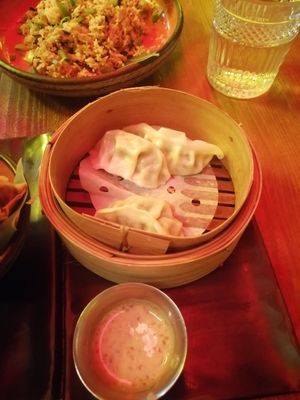 gyōzas (vienen 5) at Kamado Asian Food in Valladolid