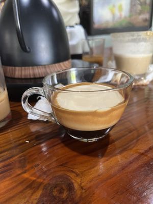 Egg coffee   at Sữa Cafe in Hoi An