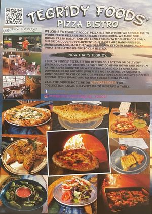 Tegridy Info  at Tegridy Foods in Redcar