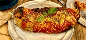 Calzone Pizza #Veganuary at Tegridy Foods in Redcar