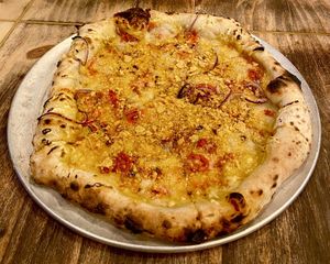 Nacho Average Pizza #Veganuary at Tegridy Foods in Redcar