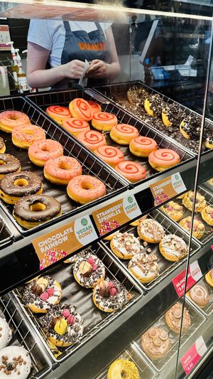 Vegan donuts   at Dunkin'  in Berlin
