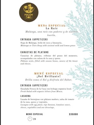  at FOGÓN DEL SOL - Cocina De Raiz in Minca