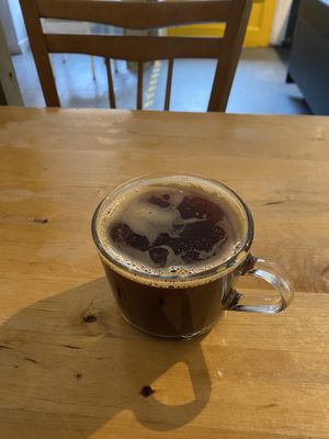 Cofee  at BRAW BRUNCH in Edinburgh