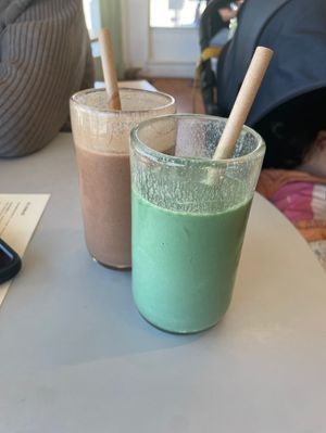 Riverbank and swamp water smoothies!   at The Gator Club in College Park