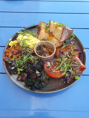 The big lot #Veganuary at The Gator Club in College Park