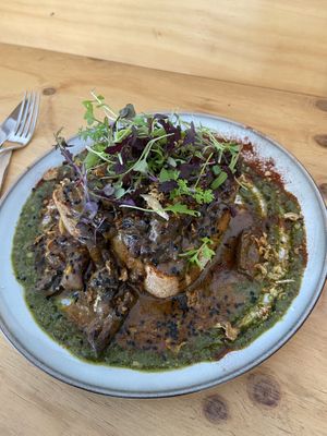 Creamy truffle mushroom (GF option)  at The Gator Club in College Park