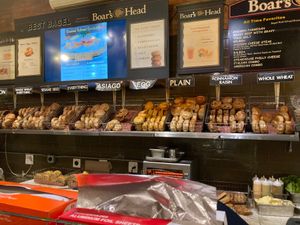 Bagels (most are vegan) at Best Bagel and Coffee  in New York City