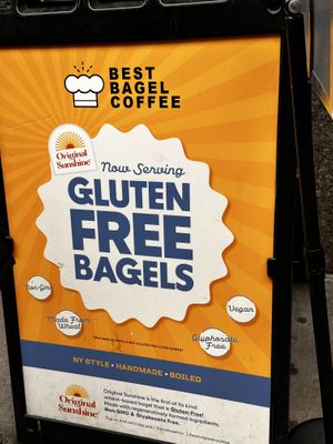   at Best Bagel and Coffee  in New York City