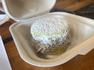Vegan elfajor   at Dark & Light Cafe in Mount Dora