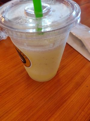 Fresh lemonade   at Dark & Light Cafe in Mount Dora
