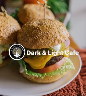 Impossible Burger at Dark & Light Cafe in Mount Dora