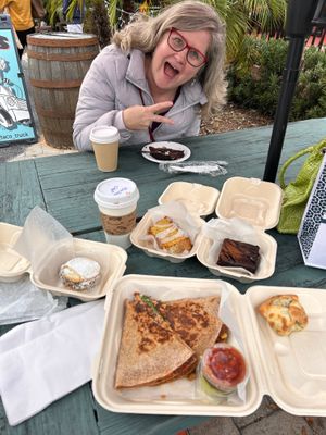 Vegan and vegetarian options.  at Dark & Light Cafe in Mount Dora