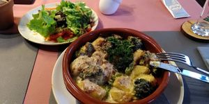 Gnocchi mit Brokkoli at Hieronymus in Kippenheim