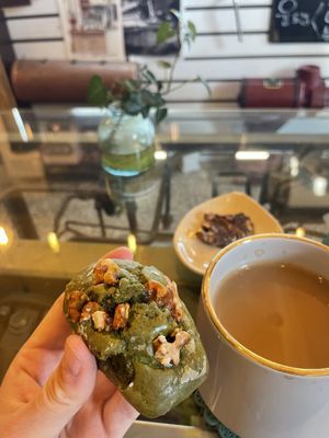 Matcha Madeleine   at My Little Mountain in Seoul