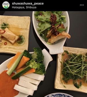 Food  at  Vegan Place SHUWASHUWA PEACE - シュワシュワピース in Tokyo