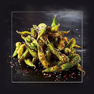 Edamame Fried & Spicy – vegan at KOURO in Hannover