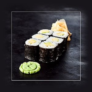 Maki Avocado – vegan at KOURO in Hannover