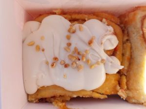 Carrot cake at Cinnamood in Mannheim