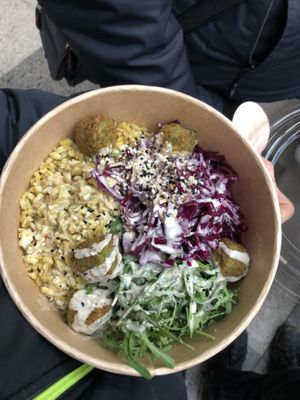 Falafel Bowl  at Haferkater - Hbf Karlsruhe in Karlsruhe