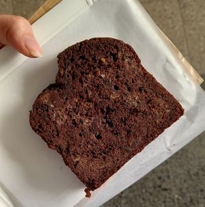 chocolate banana bread 3,45€ at Haferkater - Hbf Karlsruhe in Karlsruhe
