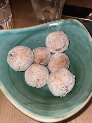 Mini donuts  at Pastan Brighton in Brighton