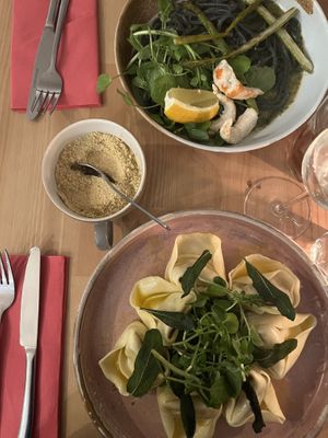 Caspian Sea (top), Smooth Operator (bottom)  at Pastan Brighton in Brighton