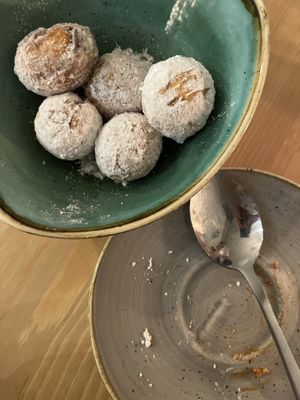 Speculoos Mini Doughnut Balls  at Pastan Brighton in Brighton