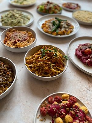 plant-based pasta at Pastan Brighton in Brighton
