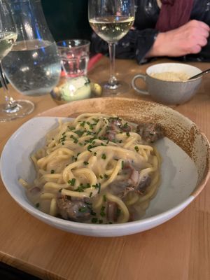 Carbonara at Pastan Brighton in Brighton