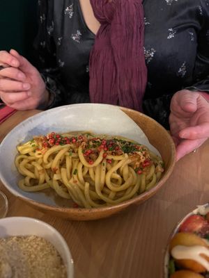Cacio e pepe at Pastan Brighton in Brighton