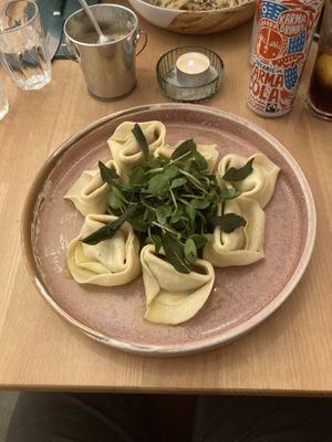 Pumpkin and Sage Tortellini  at Pastan Brighton in Brighton