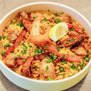 Paella at Pastan Brighton in Brighton