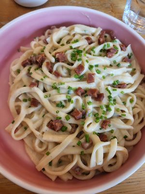 carbonara / very good at Pastan Brighton in Brighton