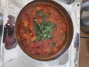 Darjeeling steeped chickpeas at Mowgli in Preston