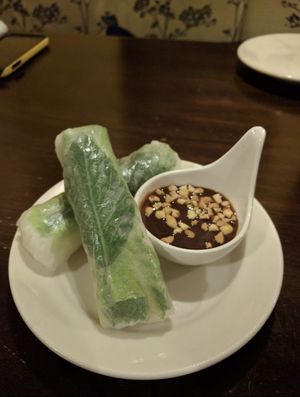 summer rolls  at Issei Noodle in Lancaster