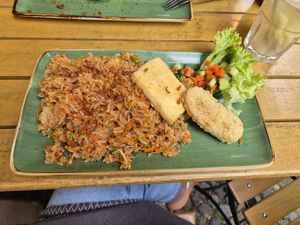 Nasi goreng at Koempul in Berlin