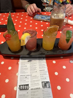 Tropical Mimosa Flight 🌴  at The Friendly Toast in Portland