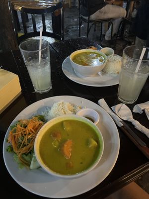 Carribean curry  at Nectar in Granada