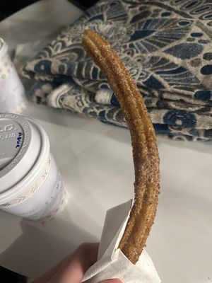 100% vegan churro!   #Veganuary at Churreria El Moro - Michoacán in Mexico City