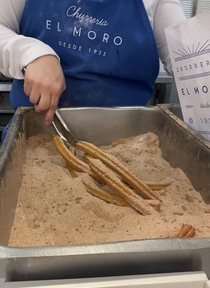 Churros!   at Churreria El Moro - Michoacán in Mexico City