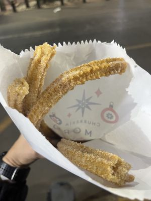 Churros 😭  at Churreria El Moro - Michoacán in Mexico City
