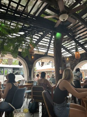 “Inside” of restaurant  at 1835 Coffee Lab in Puerto Ayora