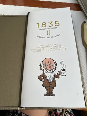 Menu   at 1835 Coffee Lab in Puerto Ayora