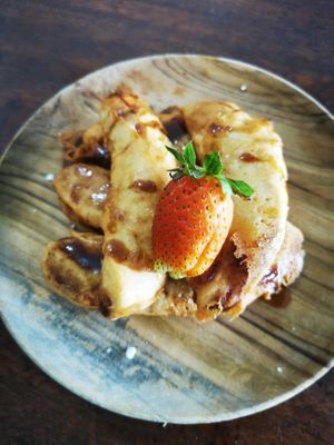 Gebackene Banane at Pondok Murini in Ubud