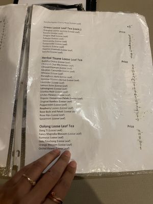 Loose leaf items  at Tea Republik in Seattle