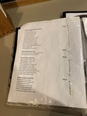 Loose leaf items  at Tea Republik in Seattle